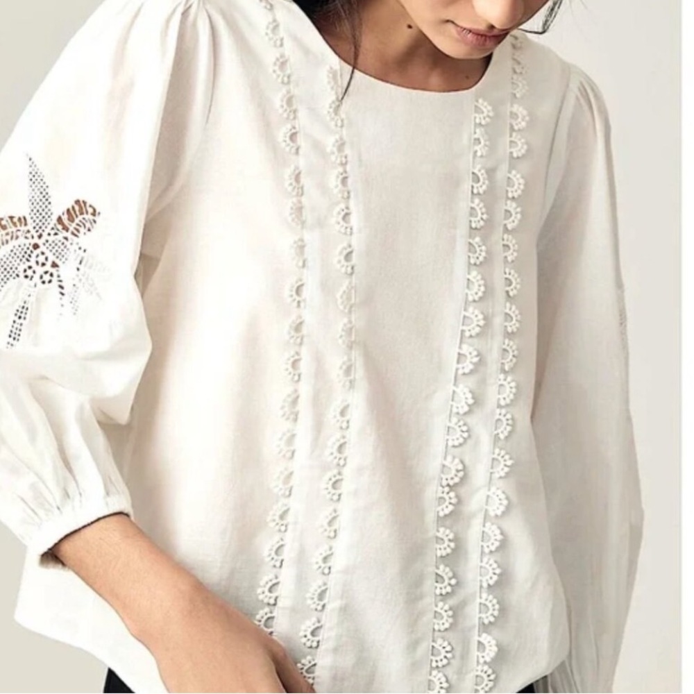 FARM Rio x Anthropologie blouse XS